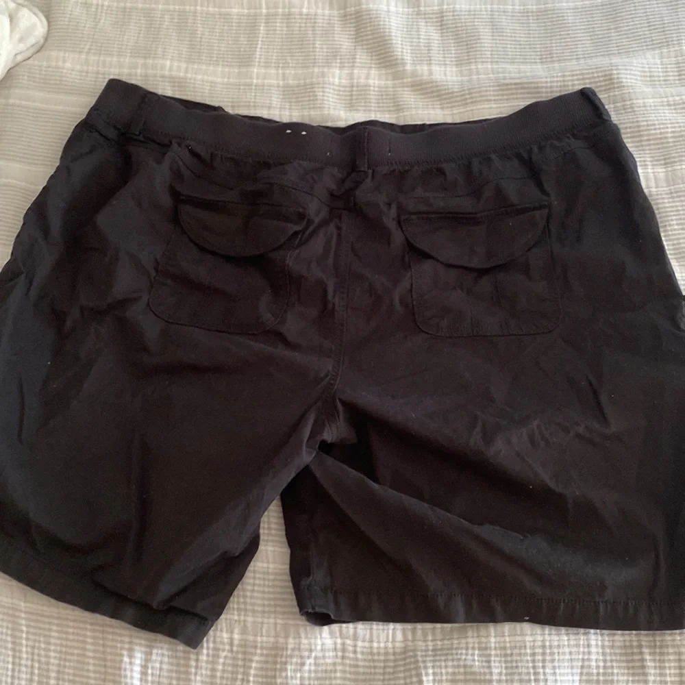 Plus Size Black Shorts - Picture 7 of 12